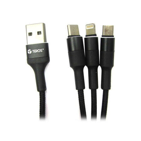 Cable USB 3 en 1 Teros TE-6060N