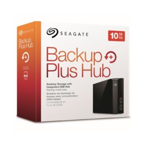 Disco duro externo Seagate 10tb Backup plus hub