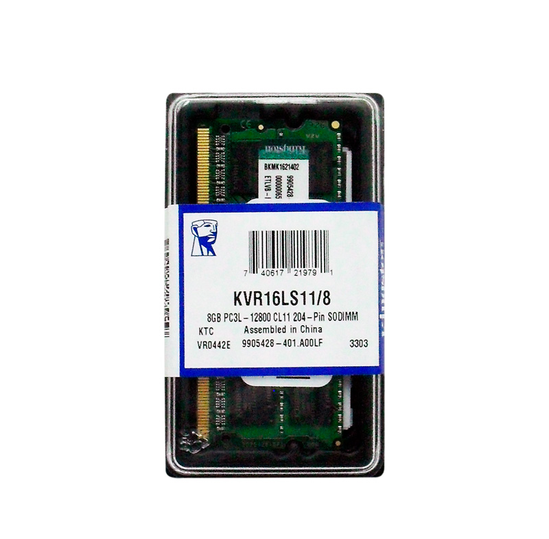 polilla fecha Los Alpes Memoria Ram Sodimm DDR3 Kingston | Para Laptop | 4 y 8GB | 1600MHz