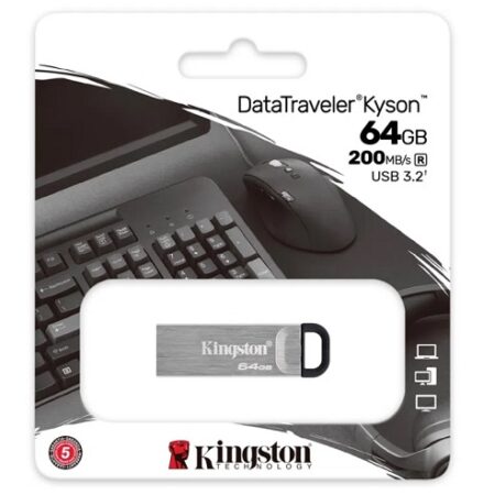 Almacenamiento portátil y elegante: Memoria USB Kyson de Kingston