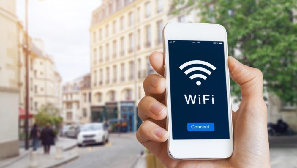 Smartphone con problemas de conexión Wi-Fi