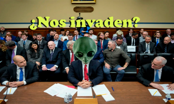 Ilustración del Enigma del Espacio Exterior: Mitos y Realidades.