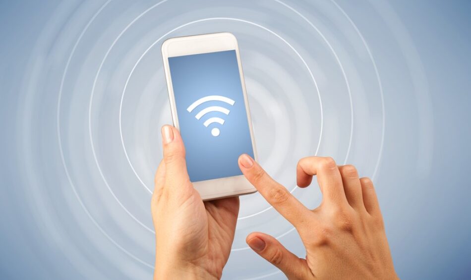 Smartphone utilizado como repetidor Wi-Fi