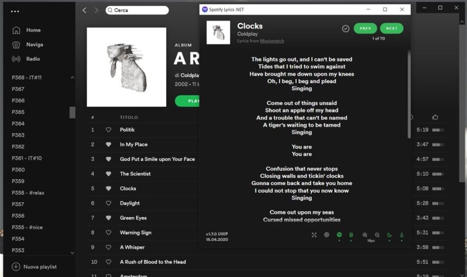 Ilustración conceptual que representa la controversia sobre las letras de canciones de pago en Spotify.