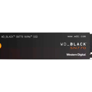 Disco SSD Western Digital Black SN770 NVMe: Velocidad y Almacenamiento de Alto Rendimiento