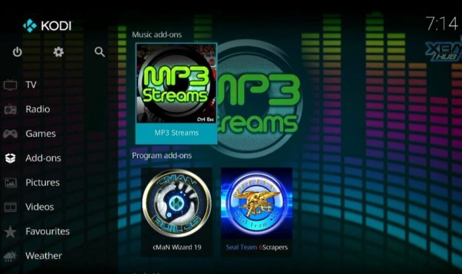 MP3 Streams en Kodi