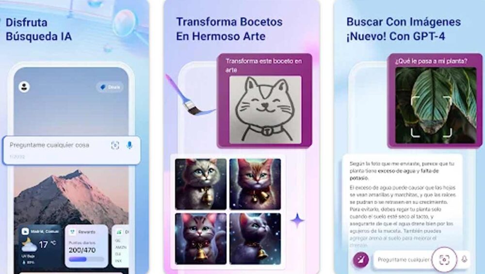 La Revolución de la IA: Esta app gratis para imágenes de Microsoft, ChatGPT 4 y Dall-E 3 en tu Bolsillo