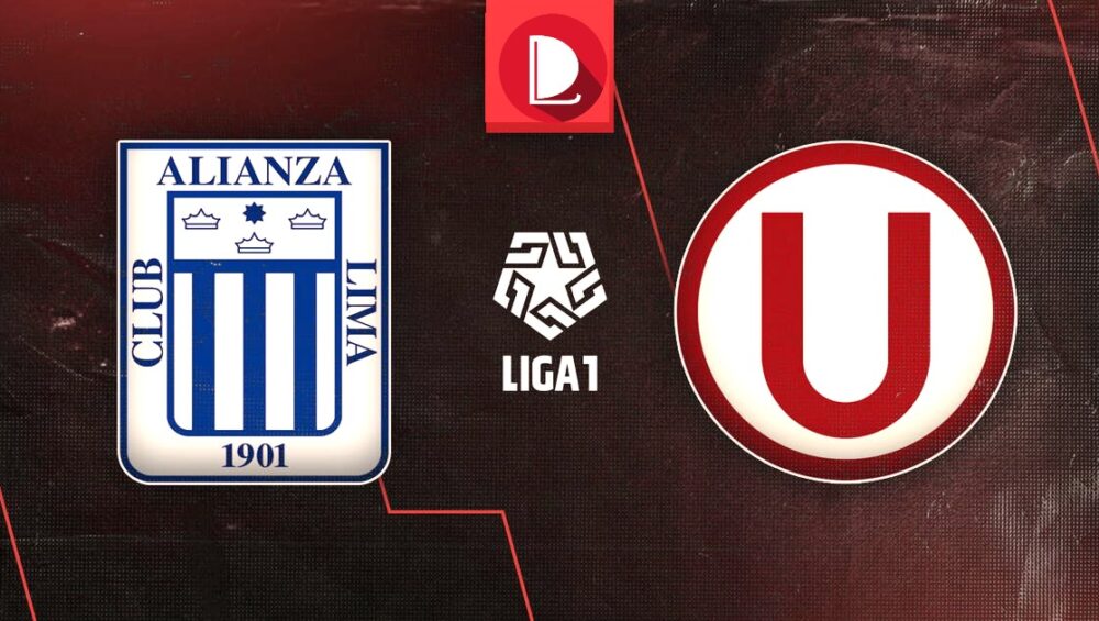 Logo Liga 1 - Universitario vs Alianza Lima - Final Torneo 2023