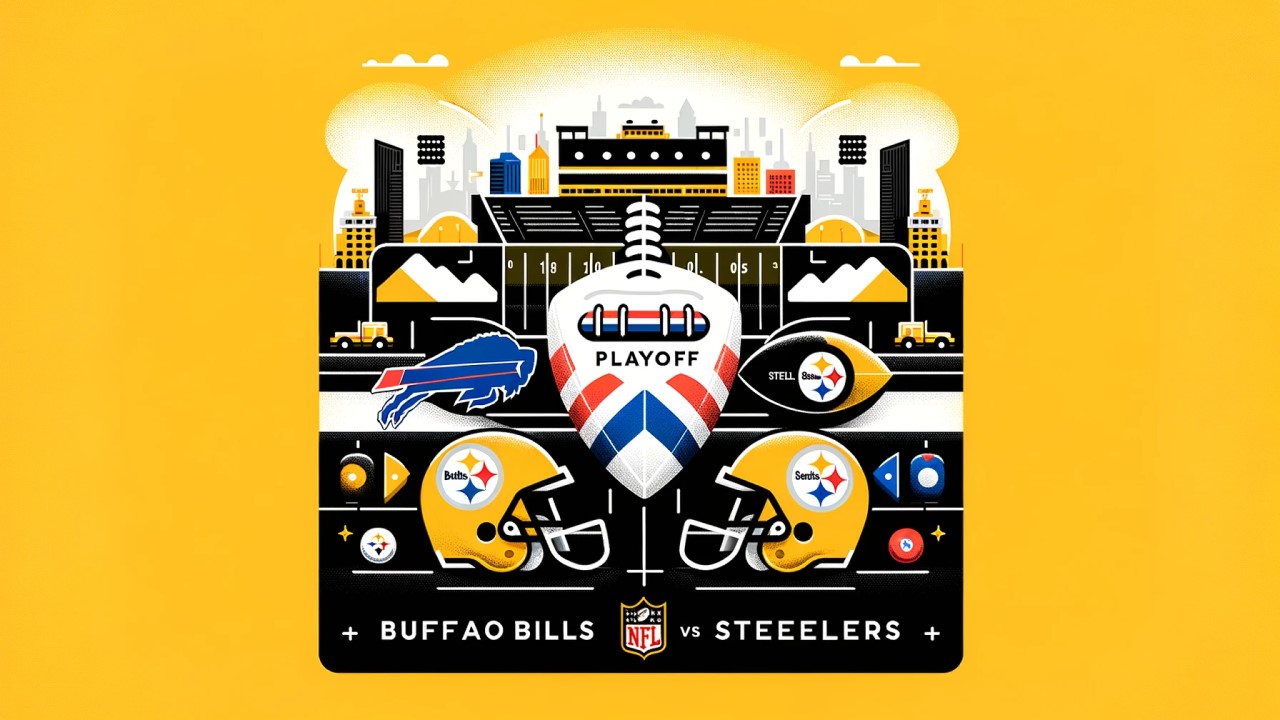 Imagen destacada del juego NFL Bills vs Steelers - Playoff 2024