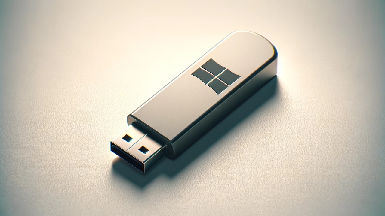 USB Booteable con Logo de Windows para Instalación Fácil