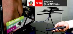 Mapa de Lima y Callao mostrando distritos con acceso a TDT gratuito