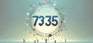 Imagen minimalista representando el misterio del número 7375 viral en TikTok.