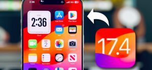 iPhone con apps de terceros simbolizando apertura en iOS 17.4