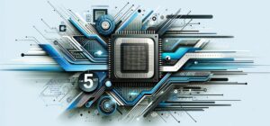 Representación minimalista de los mejores procesadores para smartphones 2023-2024