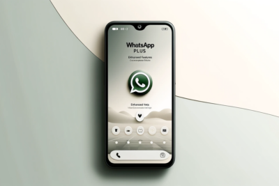 Interfaz de WhatsApp Plus v40.24 en Smartphone