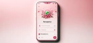 Interfaz personalizada de WhatsApp Femenino